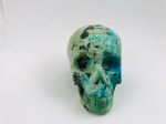 Chrysocolla Skull Cheap