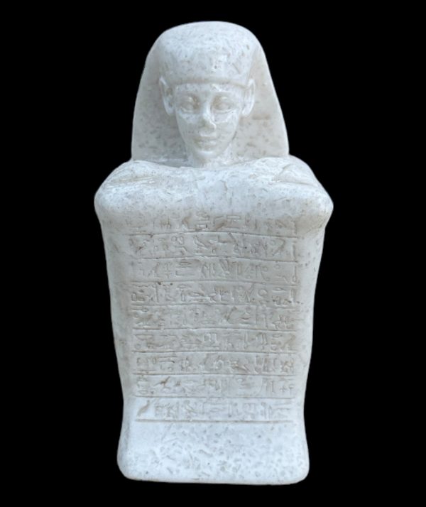 Alabaster Egyptian Kneeling Statue - Made in Egypt Online Sale