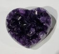 Amethyst Geode Heart, Uruguay Cheap