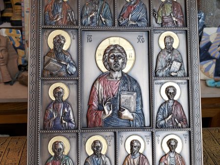 Jesus and the Twelve Disciples Plaque Sale