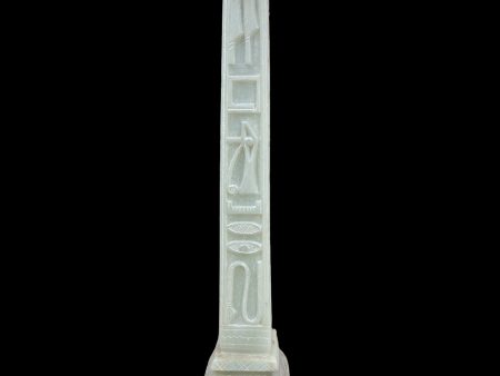 Egyptian Obelisk - Handcarved Soapstone Hot on Sale