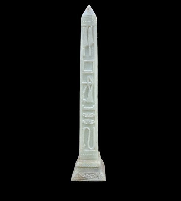 Egyptian Obelisk - Handcarved Soapstone Hot on Sale