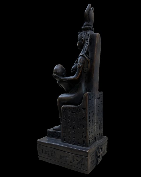 Isis Nursing Horus Statue on Sale