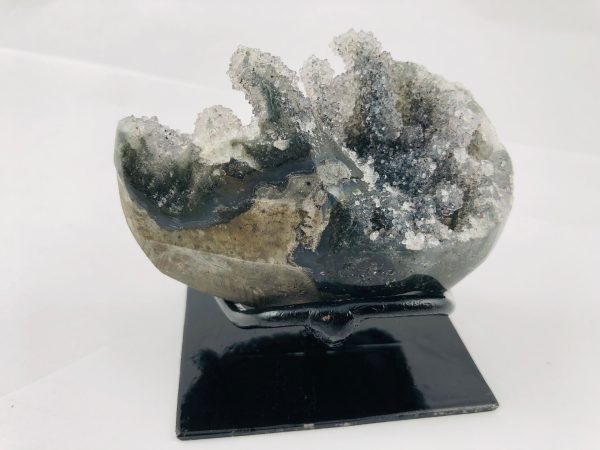 Druzy Black Quartz Stalactite Formation Online Sale