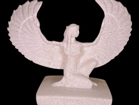 Alabaster Isis Statue Fashion