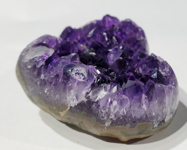 Amethyst Geode Heart, Uruguay Fashion