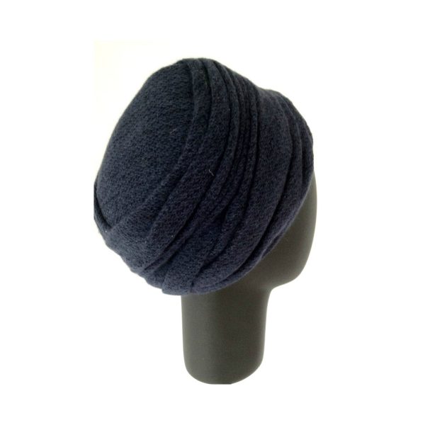 Turbante Máxima azul marino For Cheap