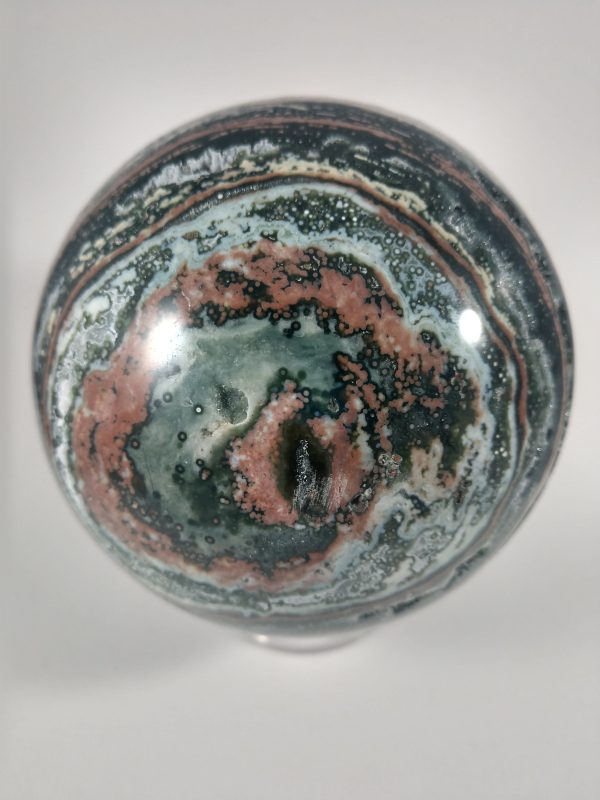 Ocean Jasper Sphere, 2.37 lbs. Discount