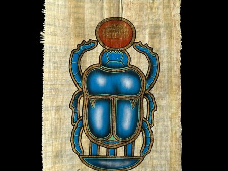 Scarab Papyrus - 20x30cm Online