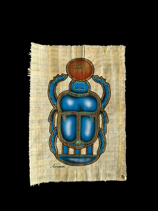 Scarab Papyrus - 20x30cm Online