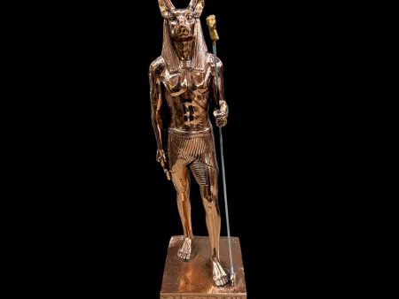 Anubis Copper Statue For Sale