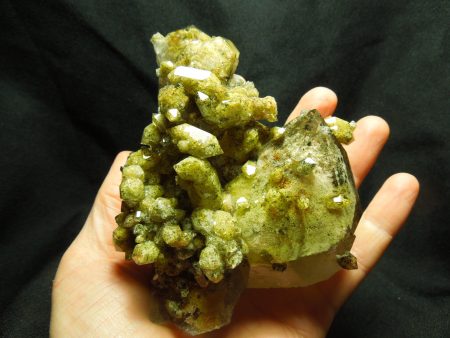 Chlorite Quartz Cluster, Lodolite Online now