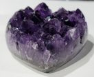 Amethyst Geode Heart, Uruguay Cheap