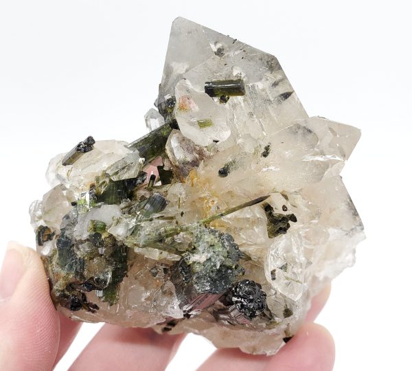 Verdelite Tourmaline in Quartz Online Hot Sale