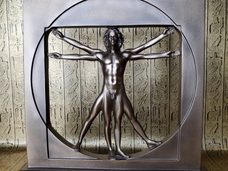 The Vitruvian Man Statue For Discount