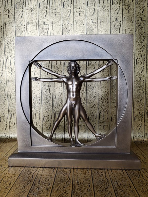 The Vitruvian Man Statue For Discount