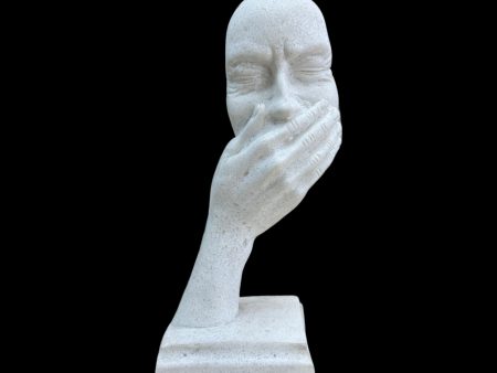 Speak No Evil Mask Statue - Made in Egypt For Cheap