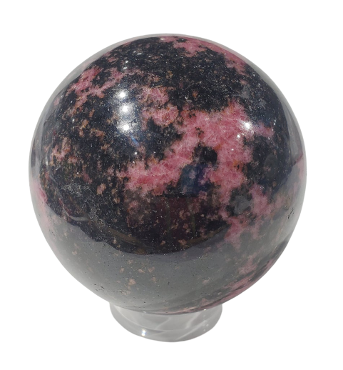 Rhodonite Sphere, Brasil For Cheap