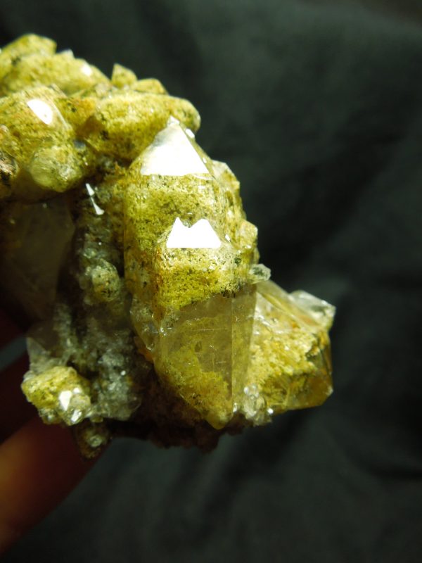 Chlorite Quartz Cluster, Lodolite Online now