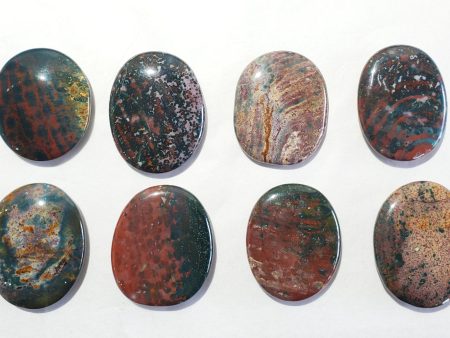 Bloodstone Palm Stone on Sale