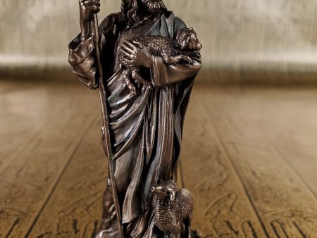 Jesus the Shepherd Mini Statue on Sale