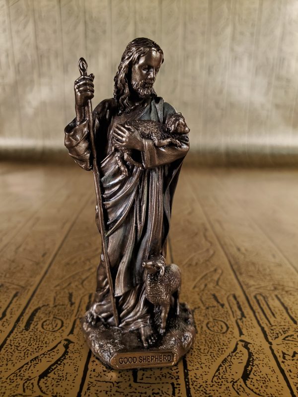 Jesus the Shepherd Mini Statue on Sale