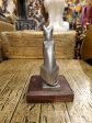 Pewter Bastet Statue on Wood Base Discount