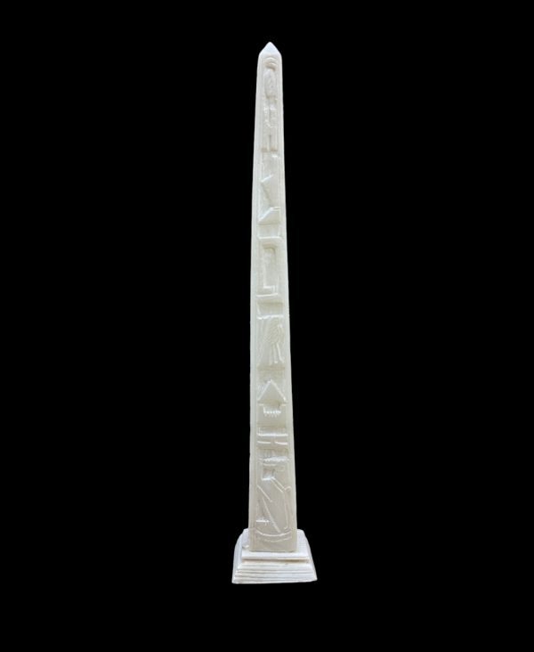 Egyptian Obelisk - Handcarved Soapstone Statue For Cheap