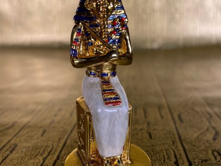 Pharaoh Mini Statue - Pewter Online Hot Sale