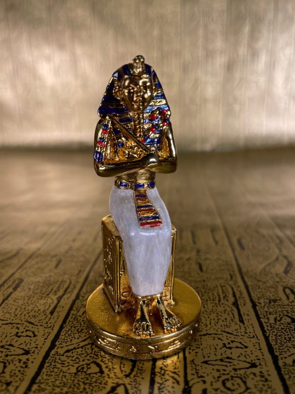 Pharaoh Mini Statue - Pewter Online Hot Sale