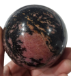 Rhodonite Sphere, Brasil For Sale