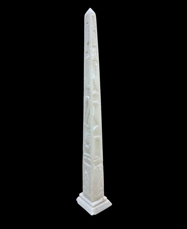 Egyptian Obelisk - Handcarved Soapstone Statue For Cheap