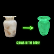 Glow in the Dark Alabaster Vase For Discount