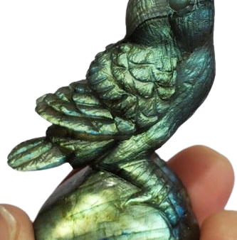 Labradorite Bird Carving on Sale