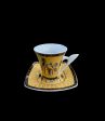 Thoth with Pharaoh Tea Cup and Saucer Set Hot on Sale