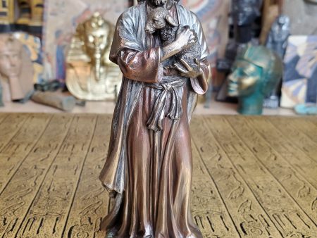 Jesus Christ with Lamb Statue For Discount