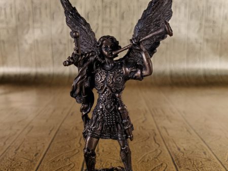 St. Gabriel Mini Statue Hot on Sale