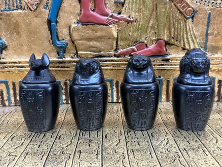 Canopic Jars - Set of 4 For Cheap