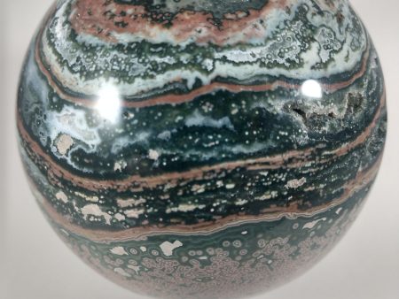 Ocean Jasper Sphere, 2.37 lbs. Discount