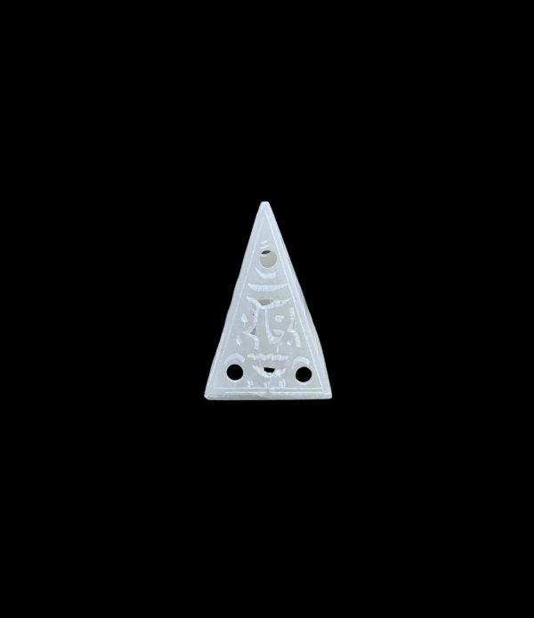 Pyramid Tea Light Holder - Handcarved Soapstone Cheap