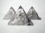 Hand-Painted Anubis Ceramic Pyramid Plaque Hot on Sale