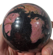 Rhodonite Sphere, Brasil For Sale