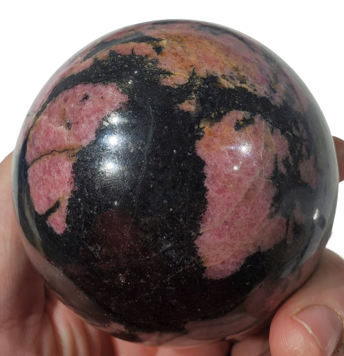 Rhodonite Sphere, Brasil For Sale