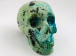 Chrysocolla Skull Cheap