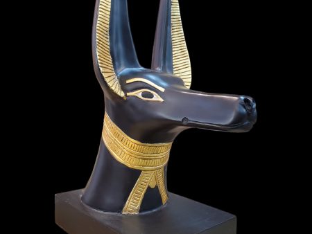 Anubis Bust - Life-size Reproduction Made in Egypt Discount