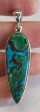 Chrysocolla Malachite Pendant Hot on Sale