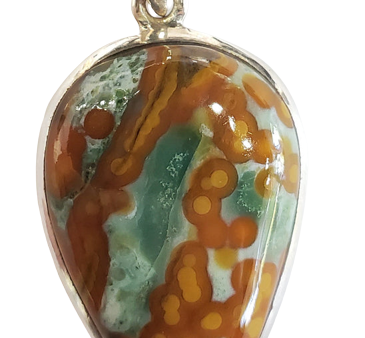 Ocean Jasper Pendant For Sale