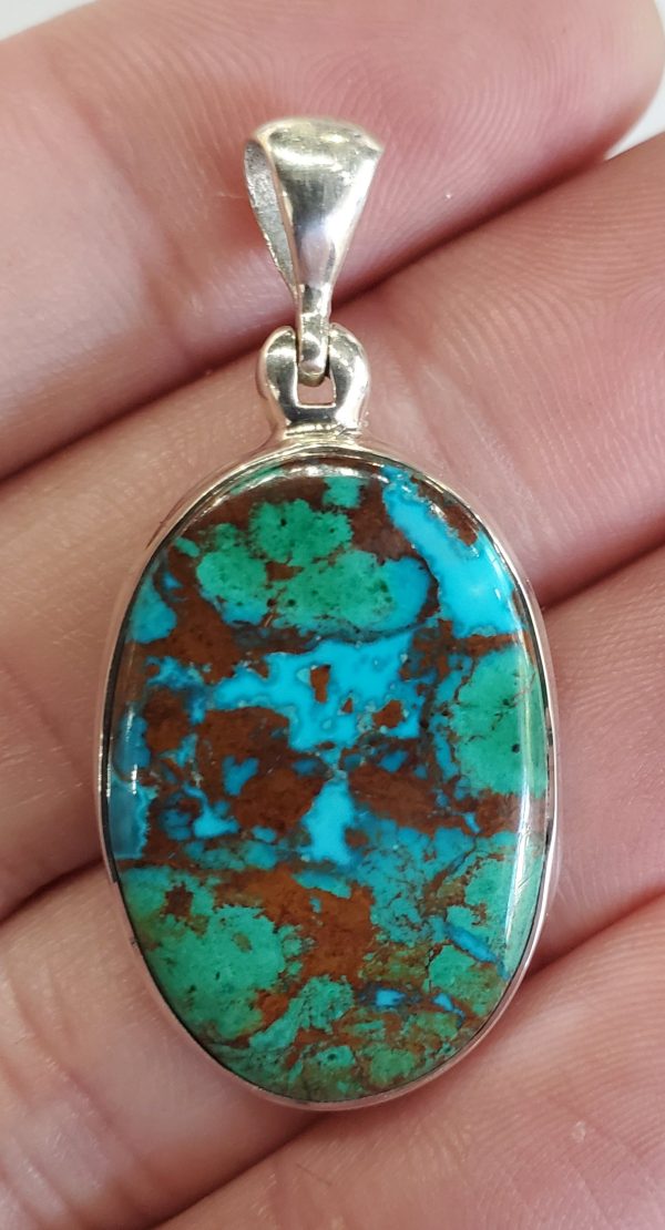 Chrysocolla Malachite Pendant Sale