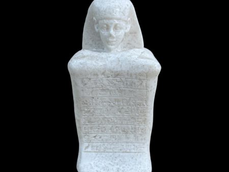 Alabaster Egyptian Kneeling Statue - Made in Egypt Online Sale