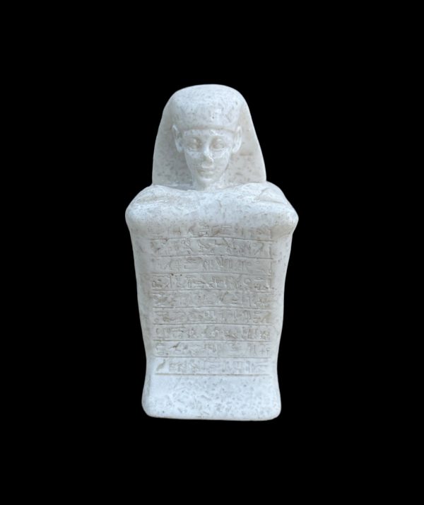 Alabaster Egyptian Kneeling Statue - Made in Egypt Online Sale